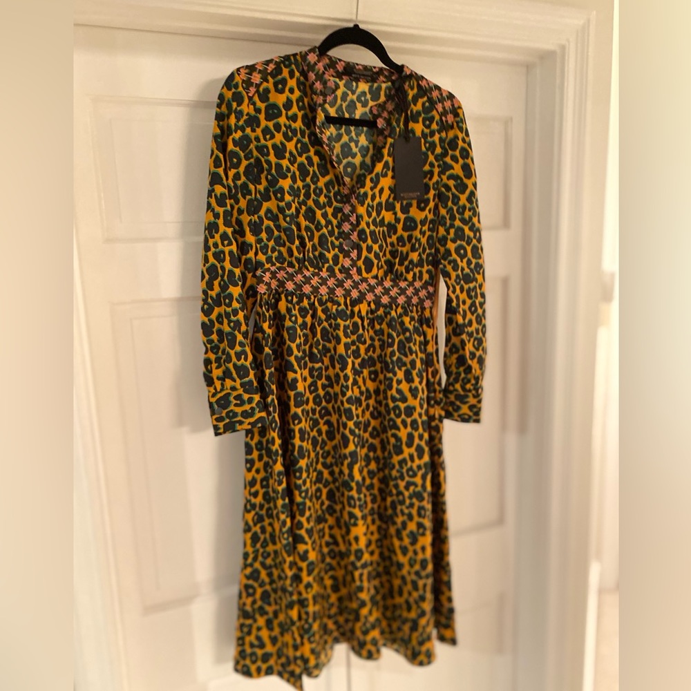 Scotch & Soda midi silk blend dress - Picture 2 of 3